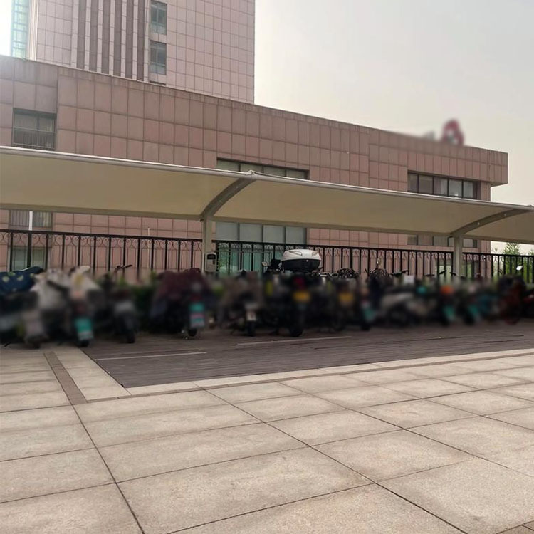 确山县膜结构电动车棚