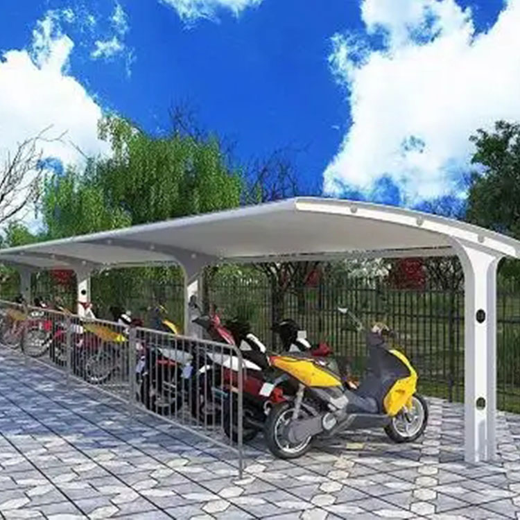 确山县膜结构电动车棚